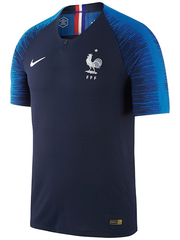France maillot rétro maillot de football uniforme hommes premier kit de football maillot de sport 2018